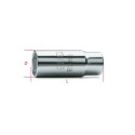 Chiave a tubo con quadro femmina da 1/2”, per candele 17,8 MM 11/16"
