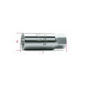 Chiave a tubo con quadro femmina 3/8”, per candele 14 MM 9/16"