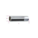 Chiave a tubo per candele, con quadro femmina 3/8" 14 MM 9/16"