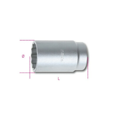Chiave a tubo per serrare il dado del mozzo 36MM