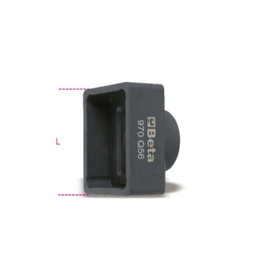 Bussola a impulsi per dadi rettangolari 56 MM