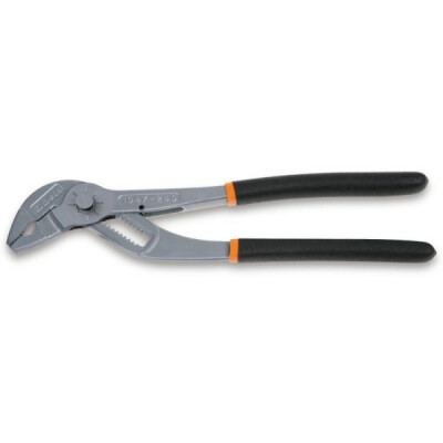 Pinza con regolazione a pulsante, manici rivestiti con 2 strati di PVC antiscivolo BETA 18010470300