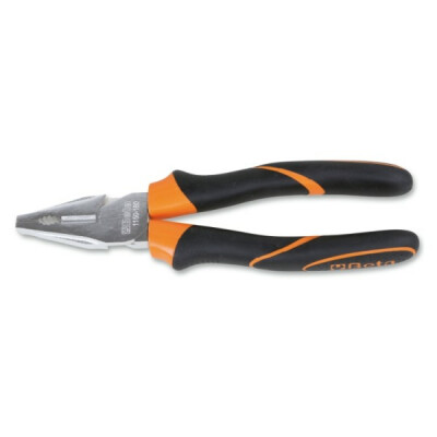 Pinza universale cromo lucido, manici bimateriale 180 MM