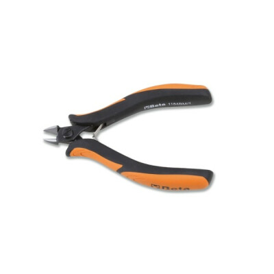 Pinza da taglio diagonale a becchi tondi impugnatura bimateriale 120 MM