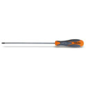 Chiave maschio con impugnatura per viti a testa Torx®, tipo lungo cromato, punte nere T25