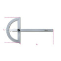 Goniometro semplice in acciaio inox A 120 MM