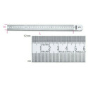 Righelli graduati semirigidi in acciaio inox 300 MM