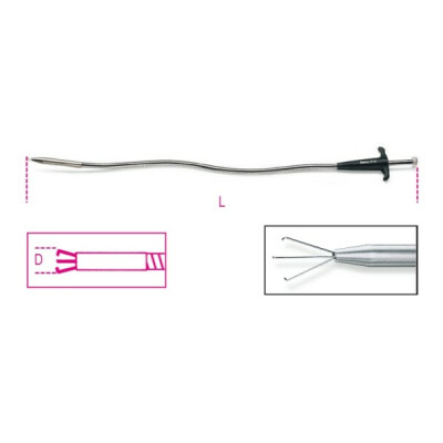 Pinza di estrazione flessibile 500 MM