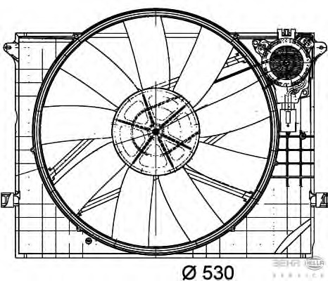 Ventilador, refrigeración del motor