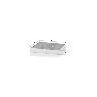 Filtro aria abitacolo MANN-FILTER CUK 23 024