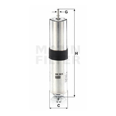 Filtro carburante MANN-FILTER WK 5015