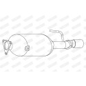 Filtro antiparticolato / particellare, Impianto gas scarico