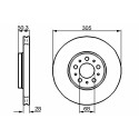 Set di dischi freno BOSCH 0 986 478 494