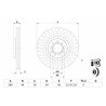 Set di dischi freno BOSCH 0 986 479 718