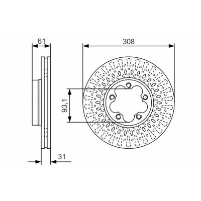Set dischi freno BOSCH 0 986 479 C99