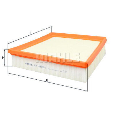 Filtro aria MAHLE ORIGINAL LX 4335/1