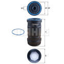 Filtro carburante MAHLE ORIGINAL KC 697D