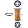 Filtro olio MAHLE ORIGINAL OX 1267D