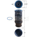 Filtro carburante MAHLE ORIGINAL KC 629D