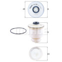 Filtro carburante MAHLE ORIGINAL KX 573D