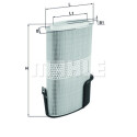 Filtro aria MAHLE ORIGINAL LX 1009/6