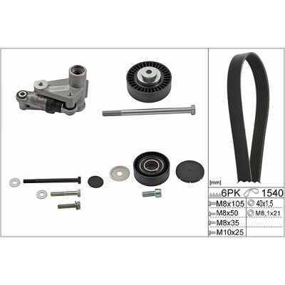 Kit Cinghie Poly-V