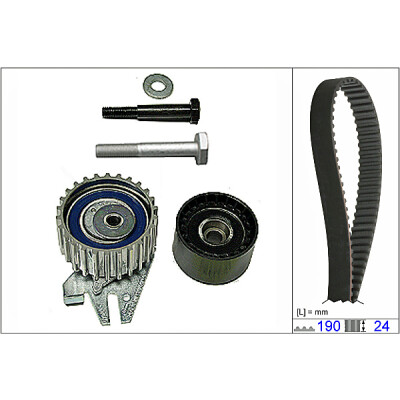 Kit cinghie dentate INA 530 0622 10