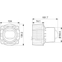 Ottica del faro, faro HELLA 1AL 015 318-111