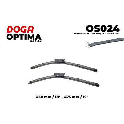 Tergicristallo DOGA OS024