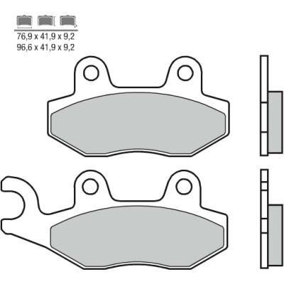 Set pastiglie freno BREMBO 07035BRE