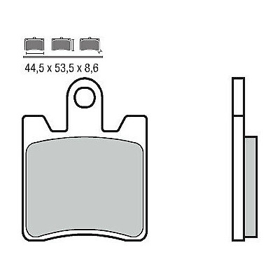 Set pastiglie freno BREMBO 07037XSBRE