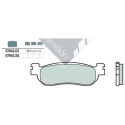 Set pastiglie freno BREMBO 07043BRE