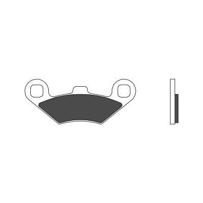 Set pastiglie freno BREMBO 07104XSBRE