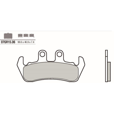 Set pastiglie freno BREMBO 07GR1506BRE