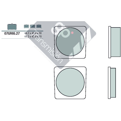 Kit pastiglie freno Brembo