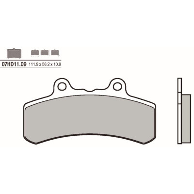 Set pastiglie freno BREMBO 07HD1109BRE