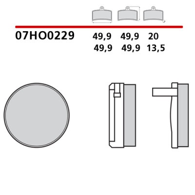 Kit pastiglie freno Brembo