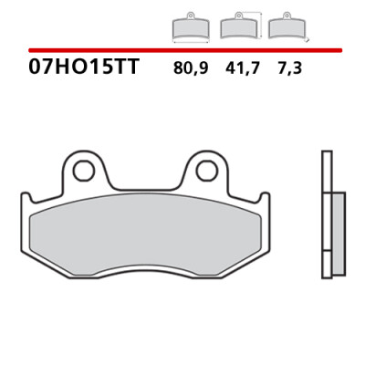 Kit pastiglie freno Brembo