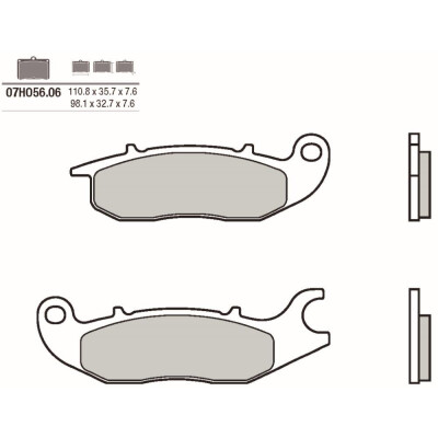 Set pastiglie freno BREMBO 07HO5606BRE