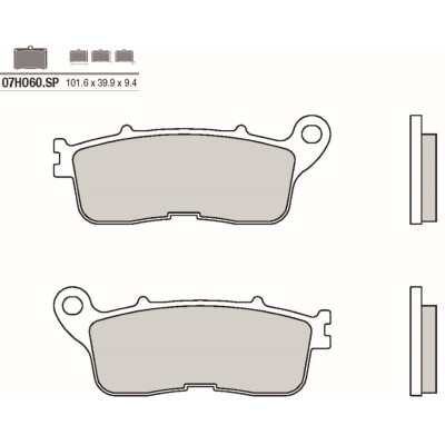 Set pastiglie freno BREMBO 07HO60SPBRE