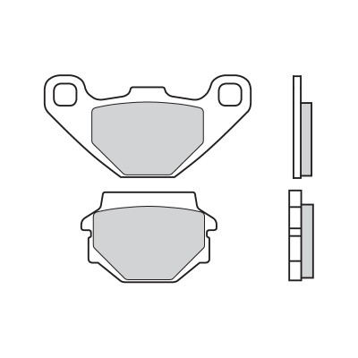 Kit pastiglie freno Brembo
