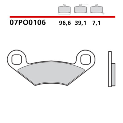 Kit pastiglie freno Brembo
