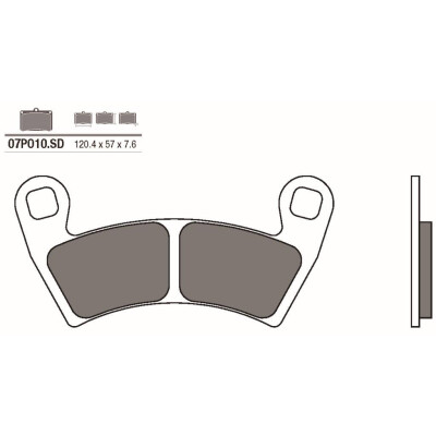Set pastiglie freno BREMBO 07PO10SDBRE