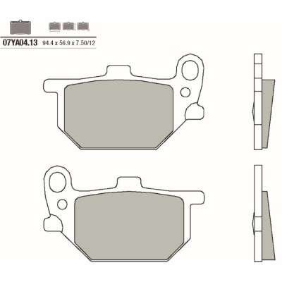 Set pastiglie freno BREMBO 07YA0413BRE