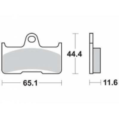 Set pastiglie freno BREMBO 07YA45SDBRE