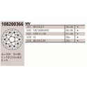 Disco freno originale Brembo MV AVG 1000 RR TAMBUR