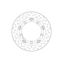 Disco freno originale Brembo APRILIA 1.0 TUONO/VAS