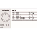 Disco freno Brembo BMW 305MM 168B407D6BRE
