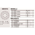 Disco freno Brembo DP 220X4