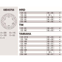 Disco freno Brembo DP 220X5 68B40756BRE